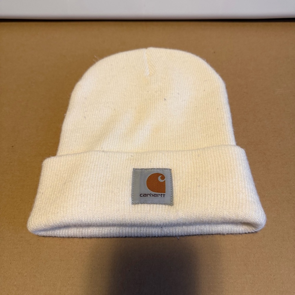 Carhartt Off-White Knit Beanie